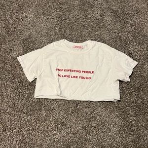 We’re not really strangers t shirt